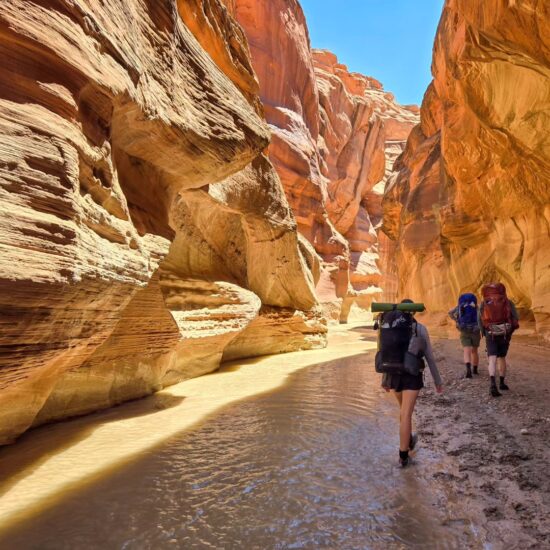 Hidden slot canyons and hiking trails in Utah